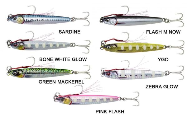 Savage gear 3D Jig Minnow 5 gr 4,6 cm Sahte Balık Zebra Glow