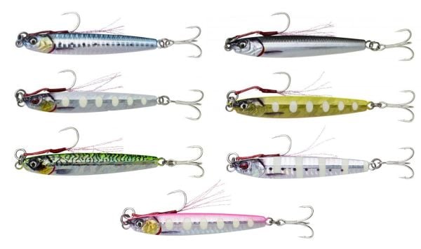 Savage gear 3D Jig Minnow 5 gr 4,6 cm Sahte Balık Zebra Glow