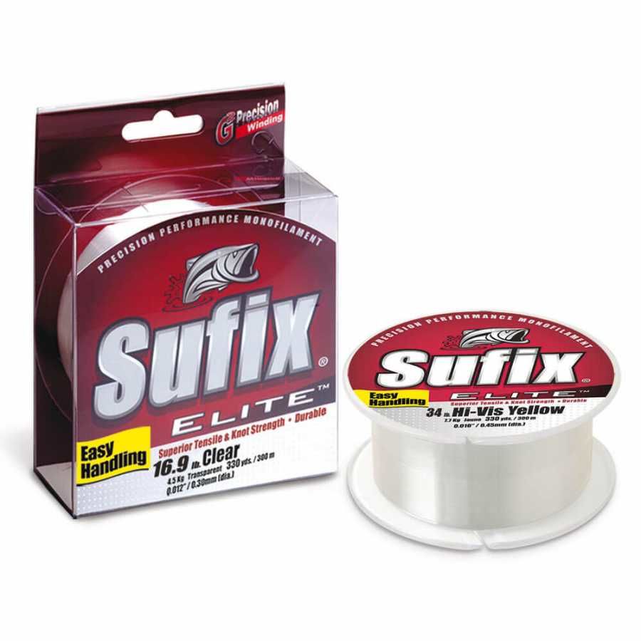 Sufix Elite Misina CLEAR - 0.45MM - 300MT - 15.4KG