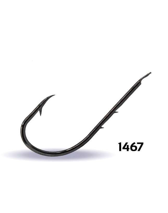 Youvella 1467 Tırnaklı Uzun Papağan Olta İğnesi 100lü Kutu Black Nikel