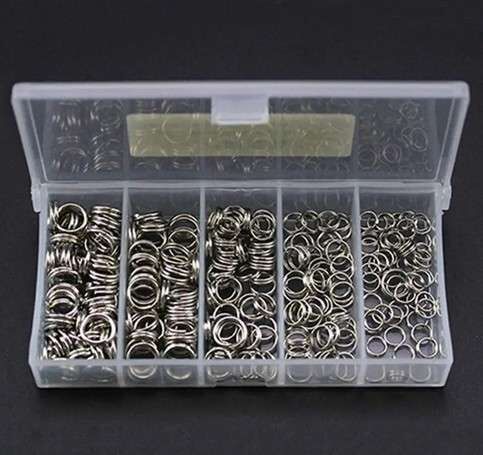 Captain 5163 Kaşık Halkası 250li Mix Kutu Nikel