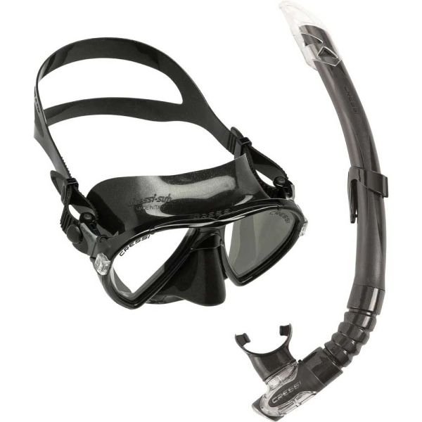 Cressi Ocean Maske Gamma Şnorkel Set BLACK
