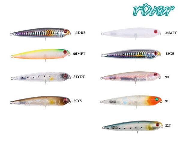 River Seabass Bullet 95 9.5Cm 11G Popper Maket Balık 90YS