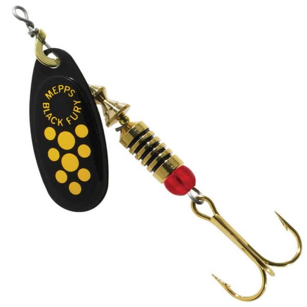 Mepps Black Fury Olta Kaşığı J.SİYAH-SARI - NO:3