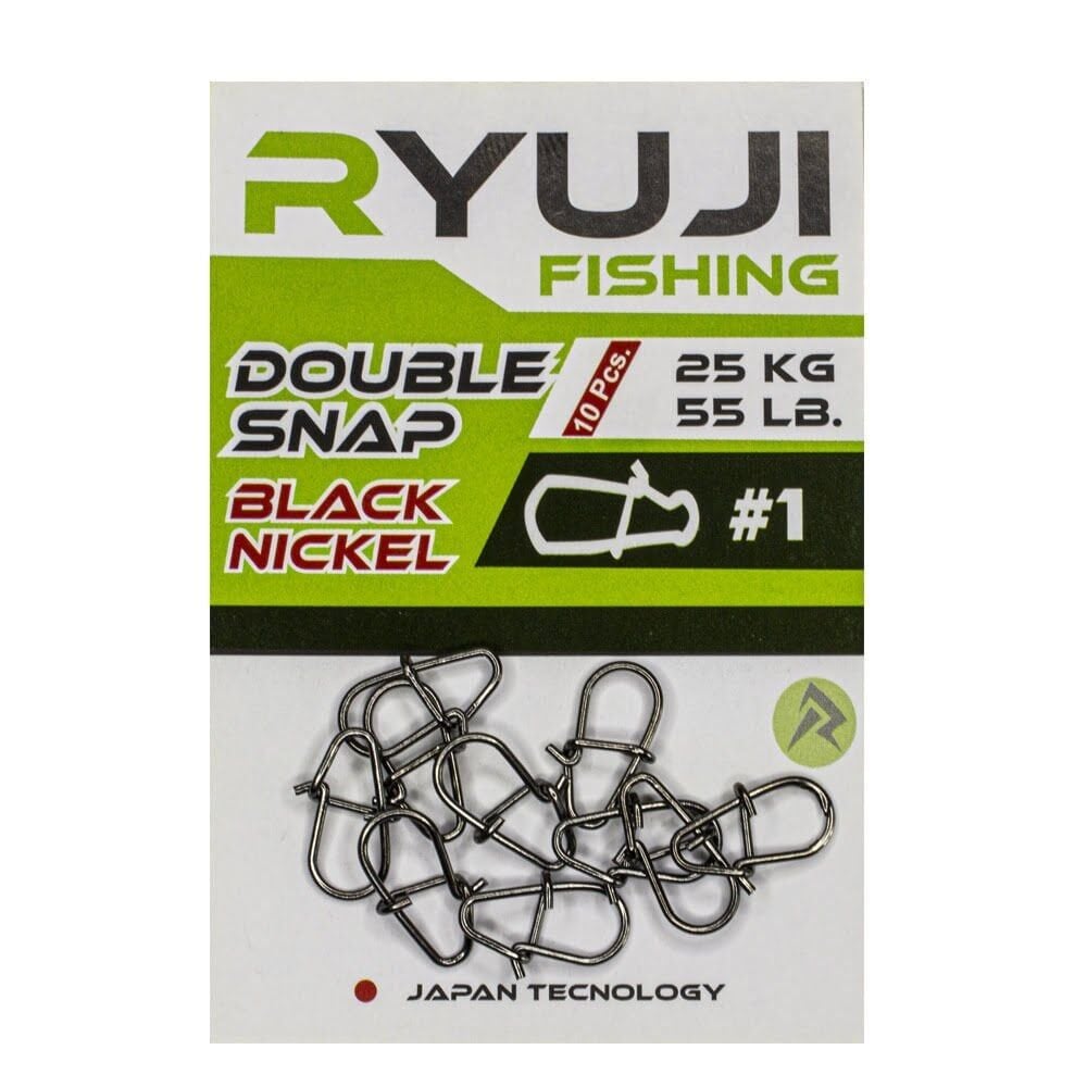 Ryuji Double Snap No:1 Klips 10 Adet 25kg Çeker