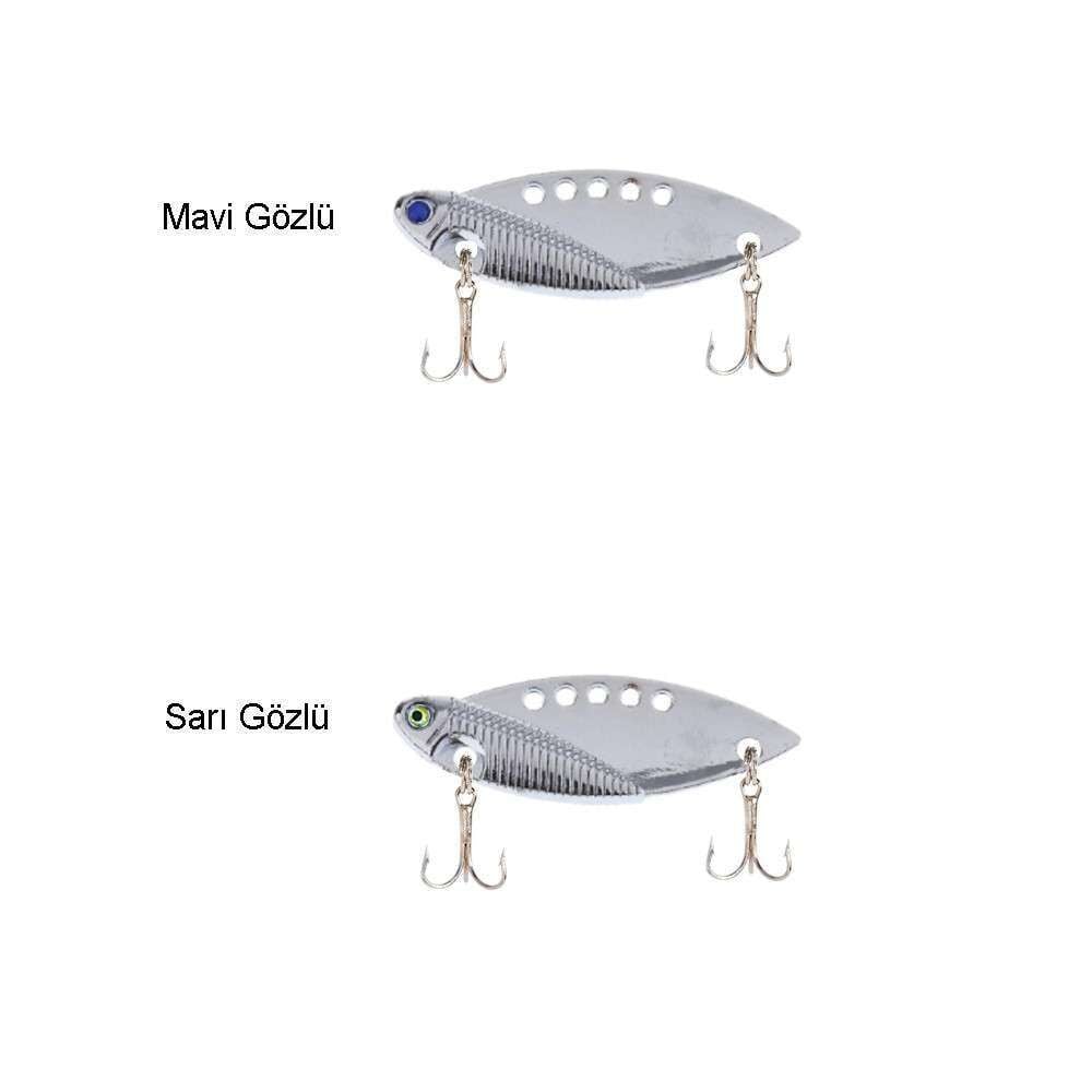 Captain 3623 Canon Metal Vibrasyon 10gr Suni Yem