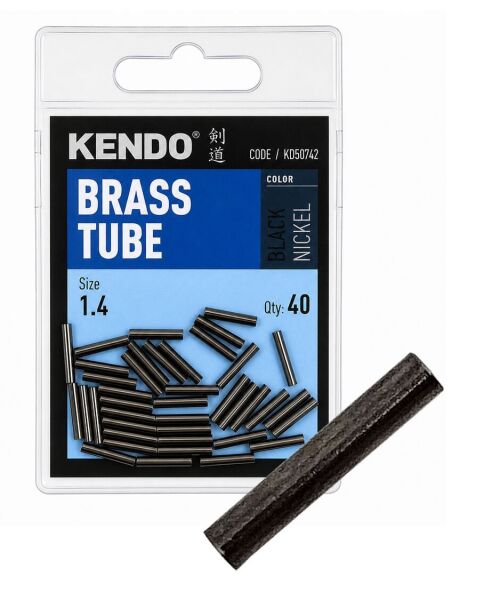 Kendo Brass Tube 40 Adet 1.4