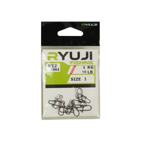 Ryuji RYJ 2004 No:0 Klips 10 Adet 8kg Çeker