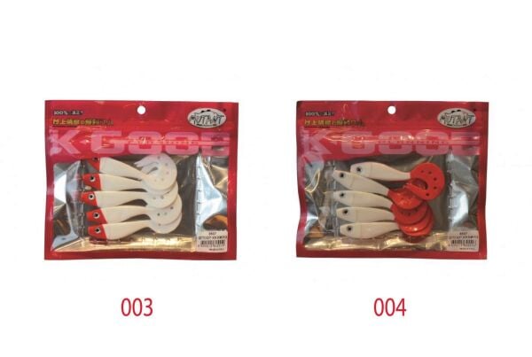 Mutant 3537 Getto Soft 9cm Turna Silikonu 5li Paket Suni Yem