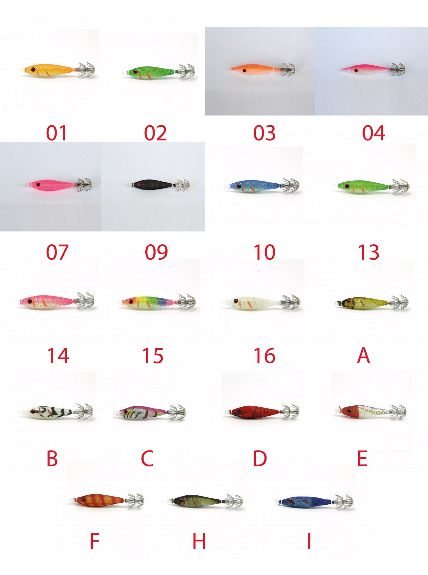 Captain 3007 Kalamar Zokası 5cm Metsuki Squid D