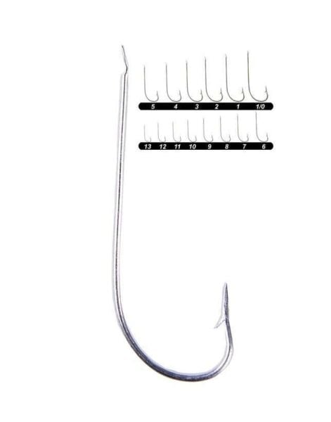 Youvella 1307 Palalı Çapraz Olta İğnesi 1000li Paket Galvaniz