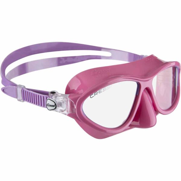 Cressi Moon Çocuk Yüzme ve Dalış Maskesi PINK - LILAC - 5-10 YAŞ