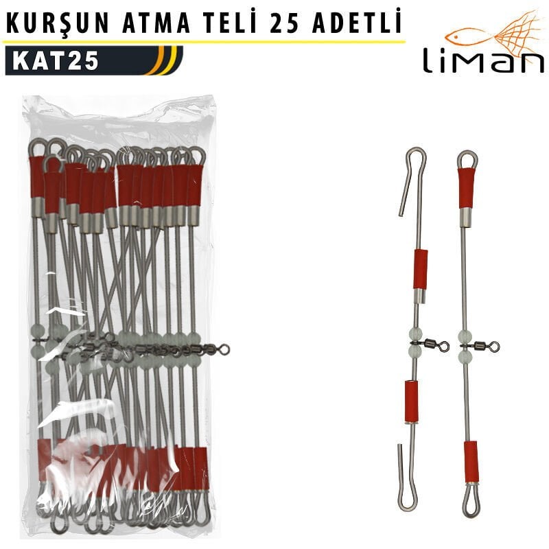 Liman Kurşun Atma Teli 25 Adetli