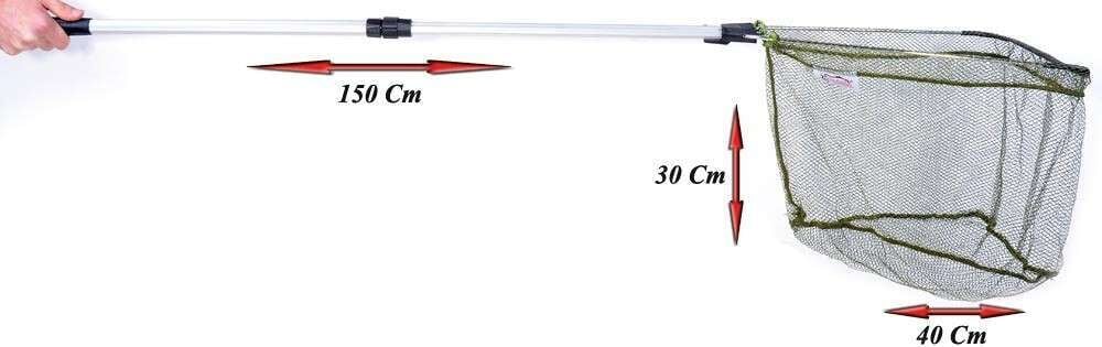 Captain 6700 Kepçe 2 Parça 150cm Teleskopik Kepçe 40x30cm Tor