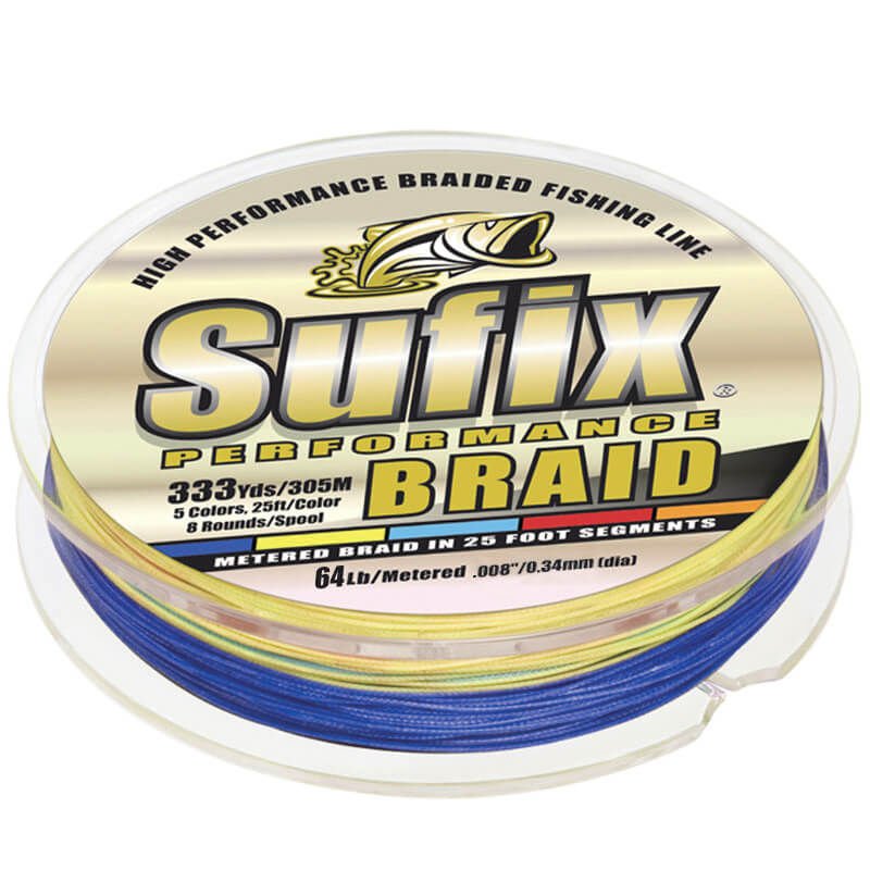 Sufix Performance Braid İp Misina MULTICOLOR - 0.23MM - 300MT - 16.4KG