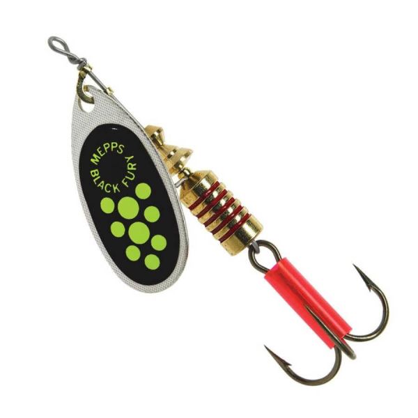 Mepps Black Fury Olta Kaşığı C.GÜMÜŞ-YEŞİL - NO:1