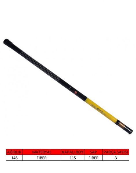 Captain 2072 Toma Havk Pole Aparatlı Göl Kamışı 300 cm