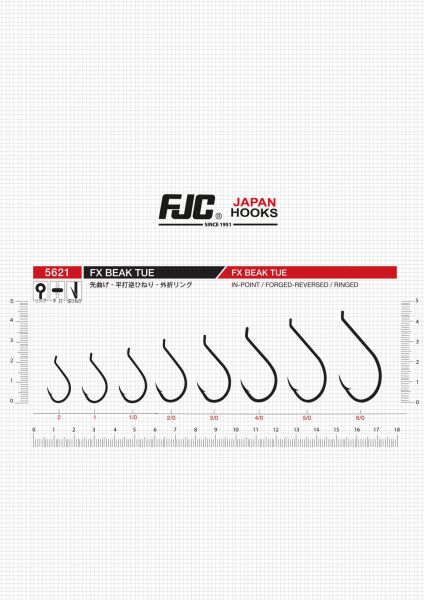 FJC5621 FX BEAK TUE BLACK NIKEL 5/0