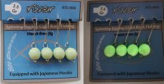 River Mafsallı Hareketli Glow Jig Head 4P 2 GR