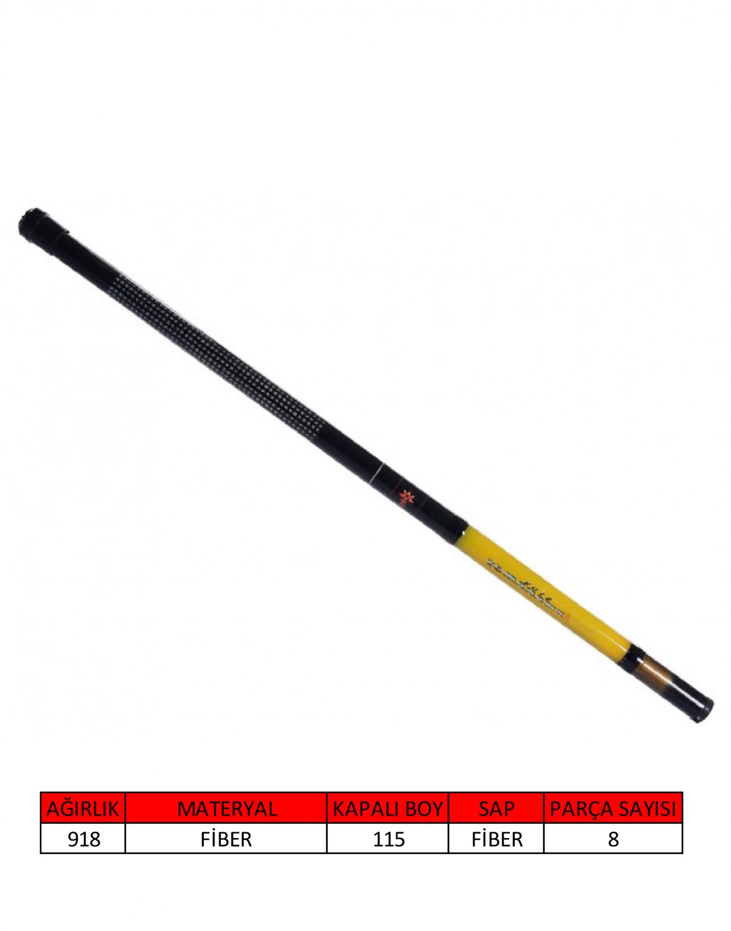 Captain 2072 Toma Havk Pole Aparatlı Göl Kamışı 800 cm