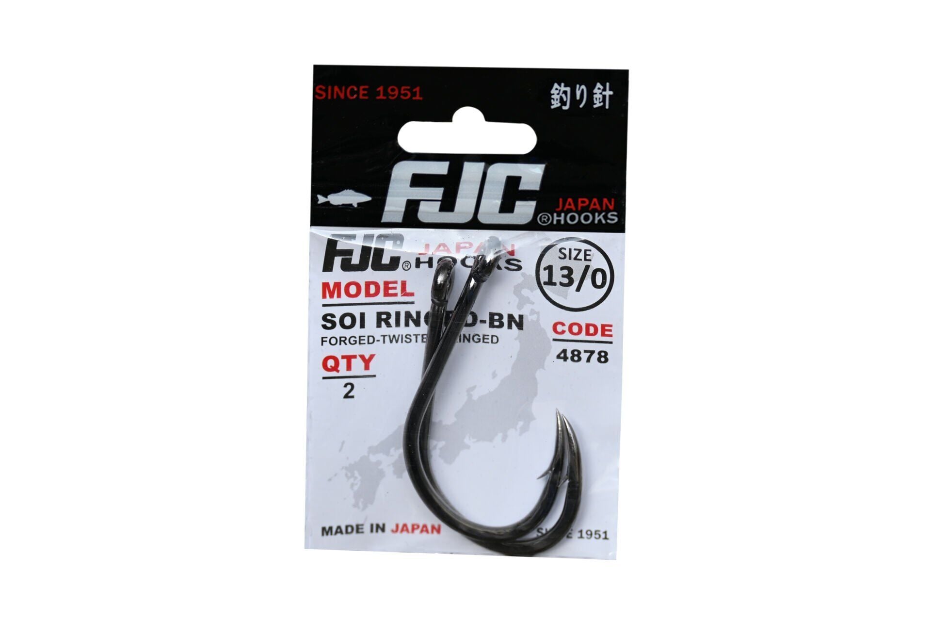 FJC4878 SOI RINGED BLACK NIKEL 12/0