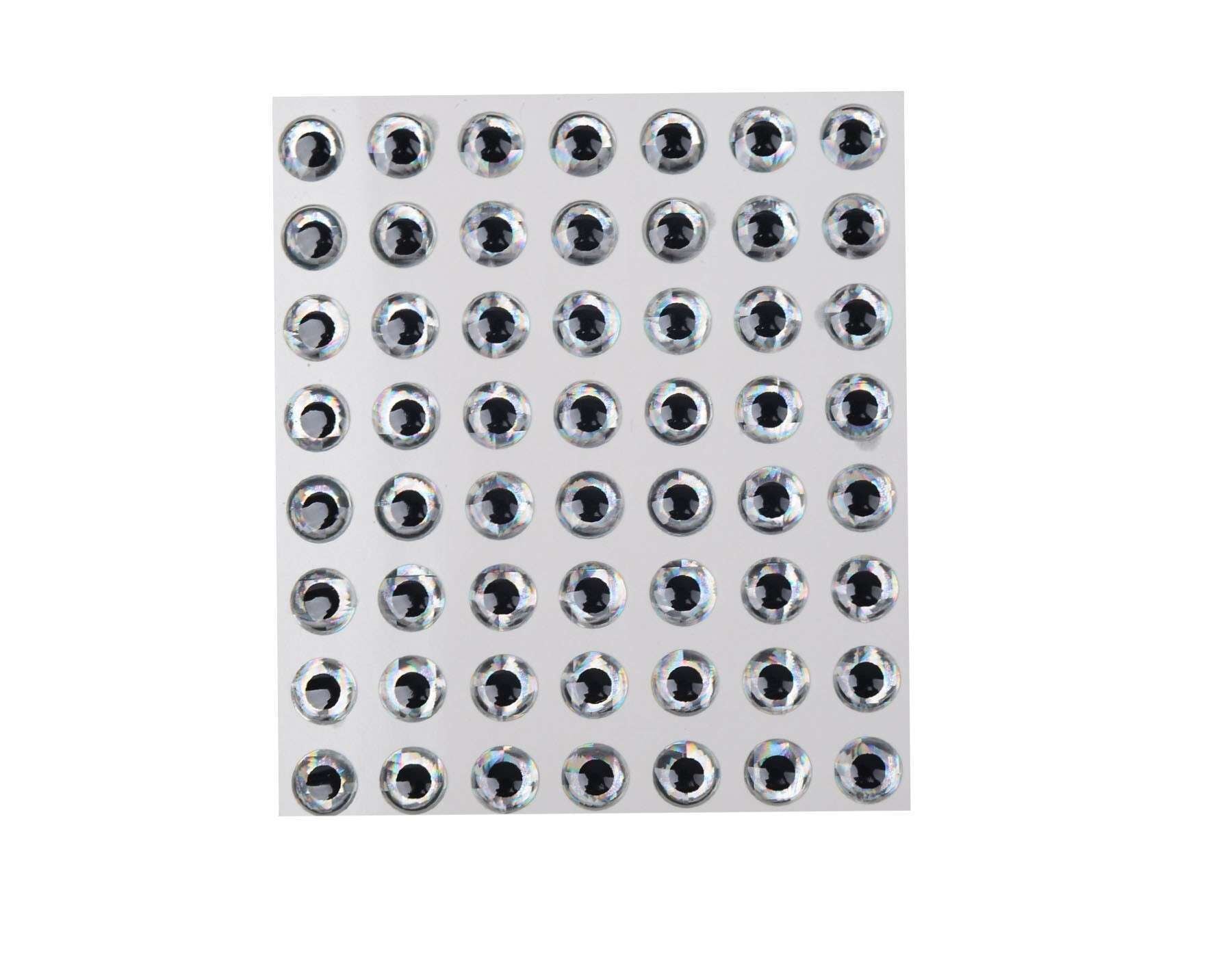 Captain 7633 Göz 8mm Naturel Silikon Damla Göz 49lu Paket