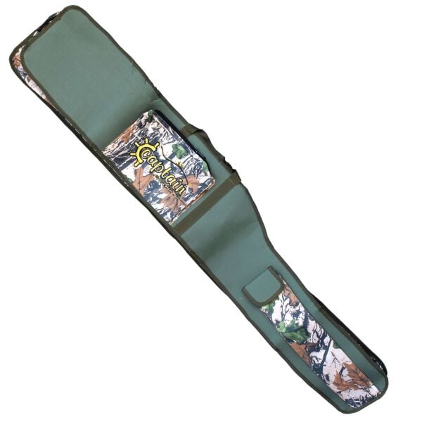 Captain Kamış Çantası 3 Bölmeli Eva Destekli Kumaştan