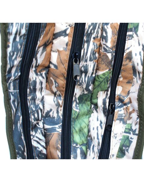 Captain Kamış Çantası 3 Bölmeli Eva Destekli Kumaştan