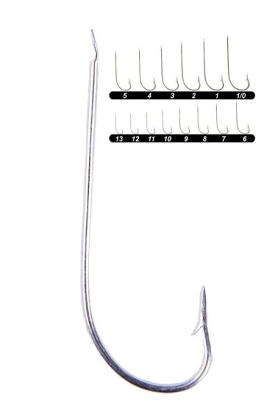 Youvella 1307 Palalı Çapraz Olta İğnesi 100'lü Kutu Galvaniz 3