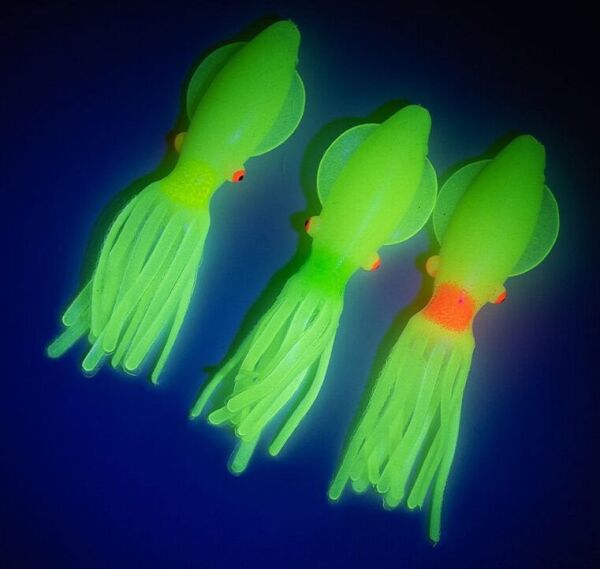 Solid squid 7cm 6pack Yeşil