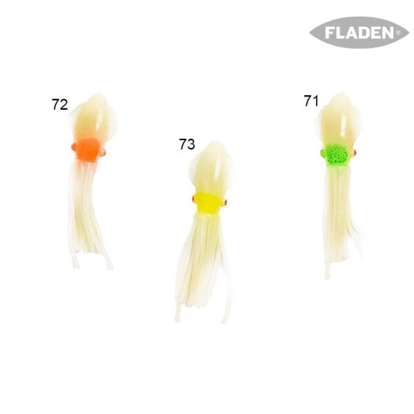 Solid squid 7cm 6pack Yeşil