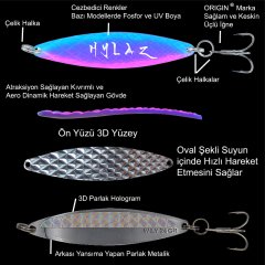 Wily Hylaz Kaşık  16 gr  70 mm - Hologramlı