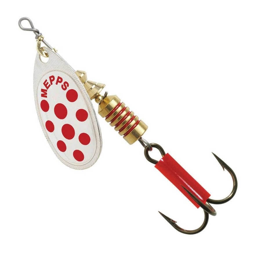 Mepps Aglia Olta Kaşığı BEYAZ-KIRMIZI - NO:1