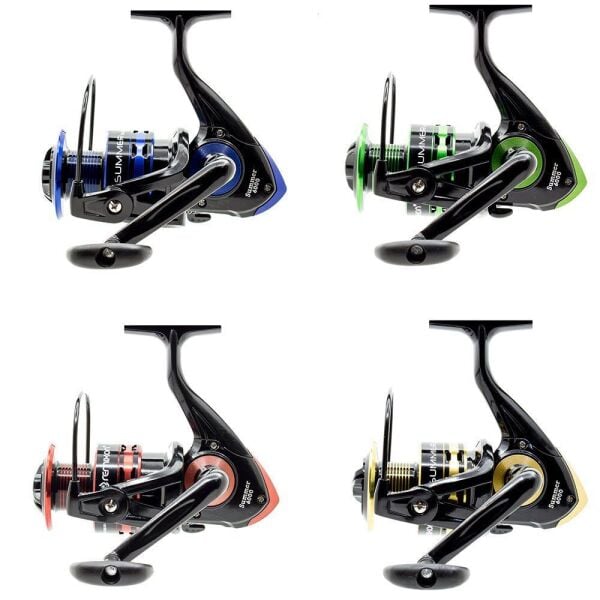 Remixon New Summer 4000 1 Biyalı 4.8:1 Devirli Genel Kullanım Olta Makinesi Mavi