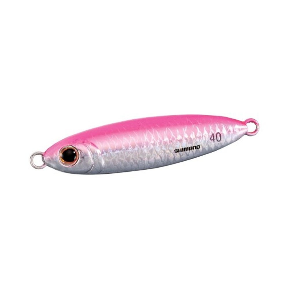 Shimano Stinger Butterfly Pink 77mm 60g Flat Light Jig