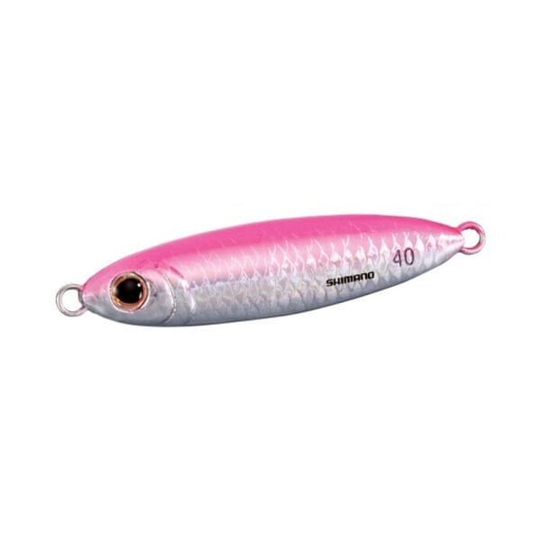 Shimano Stinger Butterfly Pink 77mm 60g Flat Light Jig