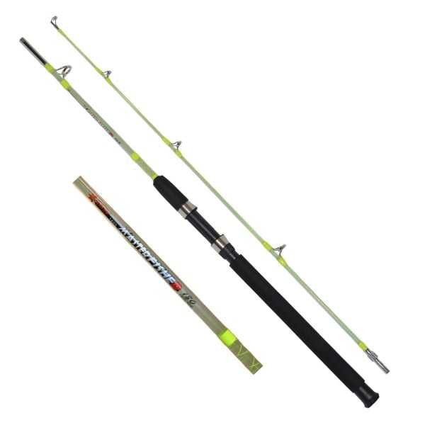 Captain 1433 Master Fisher 2 Parça Dolgu Vidalı Tekne Kamışı 12lbs Atar 210 cm