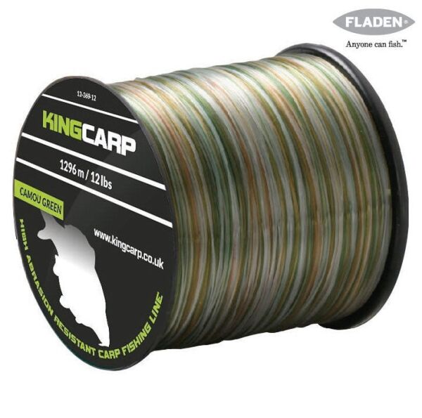 Fladen King Carp Yeşil Kamuflaj Misina 0.45 MM