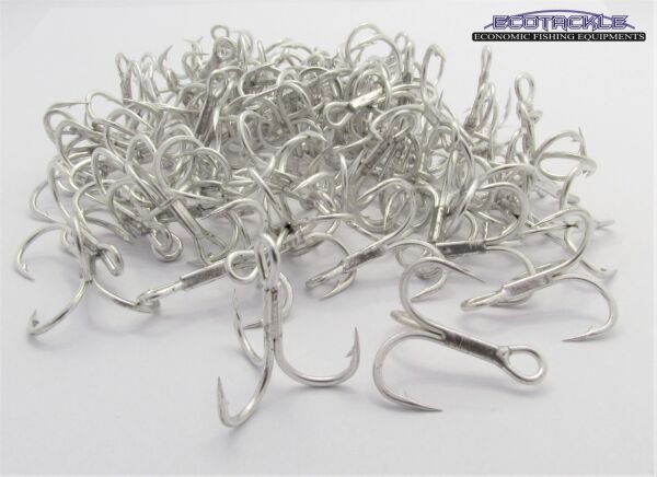 Ecotackle TB-44 Üçlü İğne Nikel 100p 2