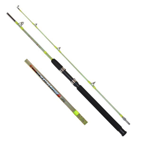 Captain 1433 Master Fisher 2 Parça Dolgu Vidalı Tekne Kamışı 12lbs Atar 165 cm