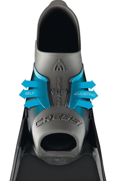 Cressi Gara Turbo Impulse Black 42-43 Numara Dalış