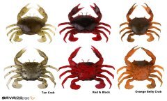 Savage gear LB 3D Manic Crab 5 cm 4 Adet Sahte Balık Tan Crab
