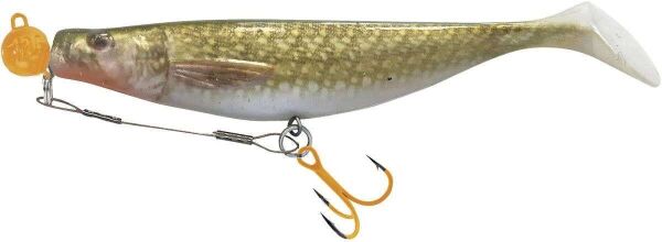 Balzer 16133 Silikon Yemler İçin Çelik Telli Spiral Kafa Rig UV Active 55cm