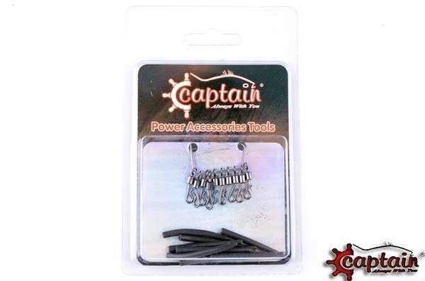 Captain 7605 Sazan Aksesuarı Change Swivel Anti Tangle Set 10lu Set
