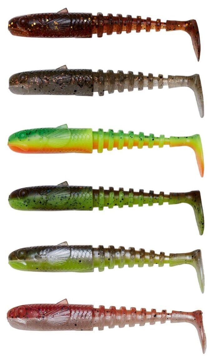 Savage Gear Gobster Shad 11.5cm 16gr Sahte Balık 5 Adet Motoroil UV