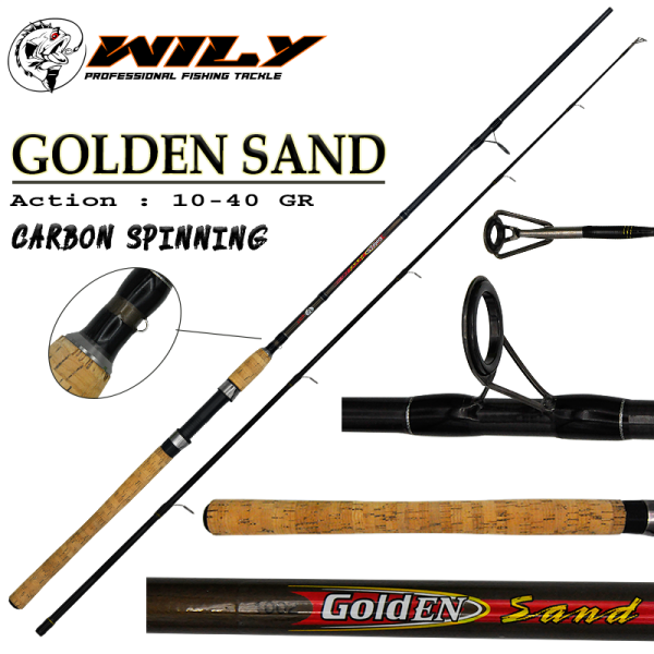 Wily Golden Sand Spin 240 cm Olta Kamışı 10-30 gr
