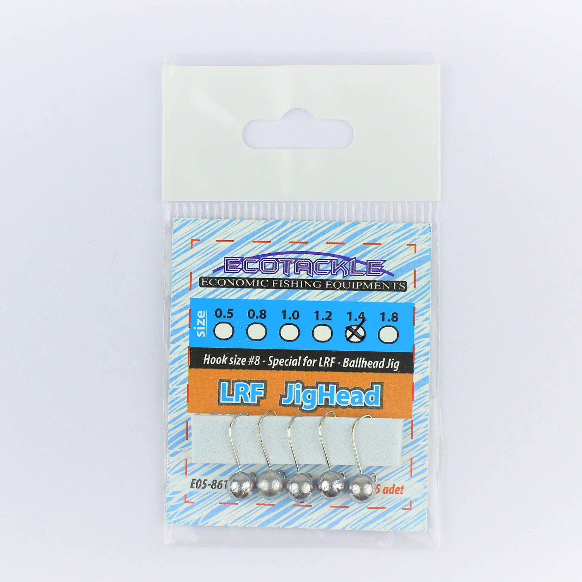 Ecotackle Lrf Jig Head 5p 0.5 GR