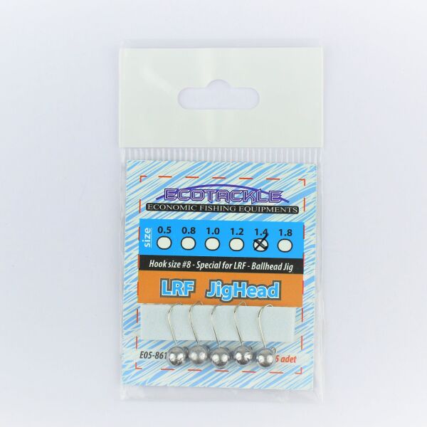 Ecotackle Lrf Jig Head 5p 0.5 GR