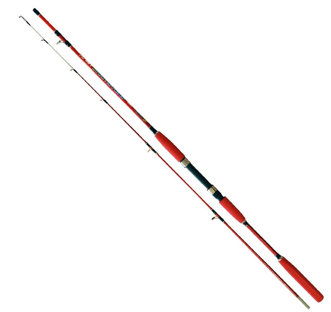 Captain 1498 Shirasu Boat 2 Parça Solid Tekne Kamışı 150gr Atar 1 65 cm