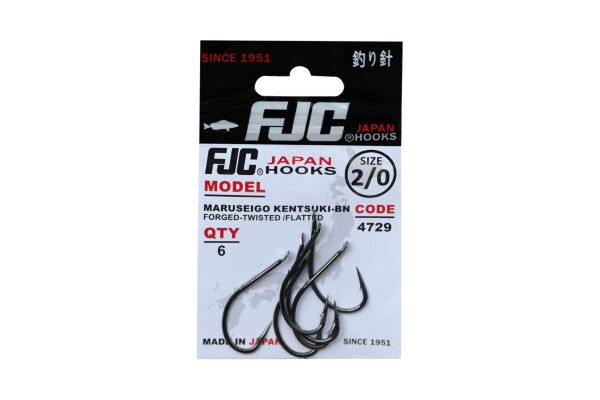 FJC4729 MARUSEIGO KENTSUKI BLACK NIKEL 2/0